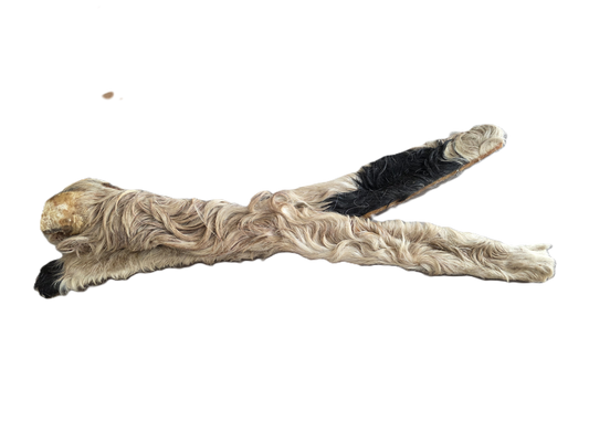 Peaux de bœuf 50cm Avec poils (lot de 2)