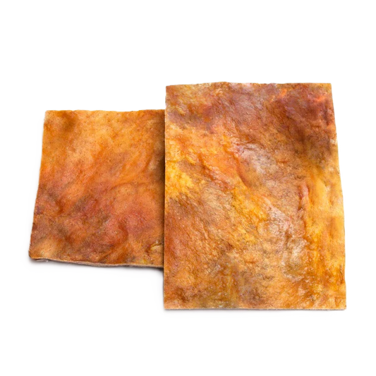 Plaque de peau de bœuf SANS poils