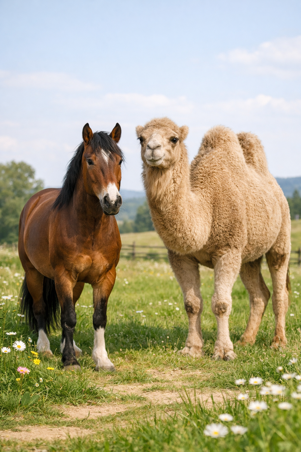 Chameau/cheval