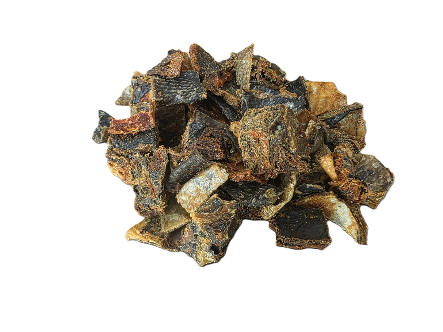 Cubes de peau saumon 100gr