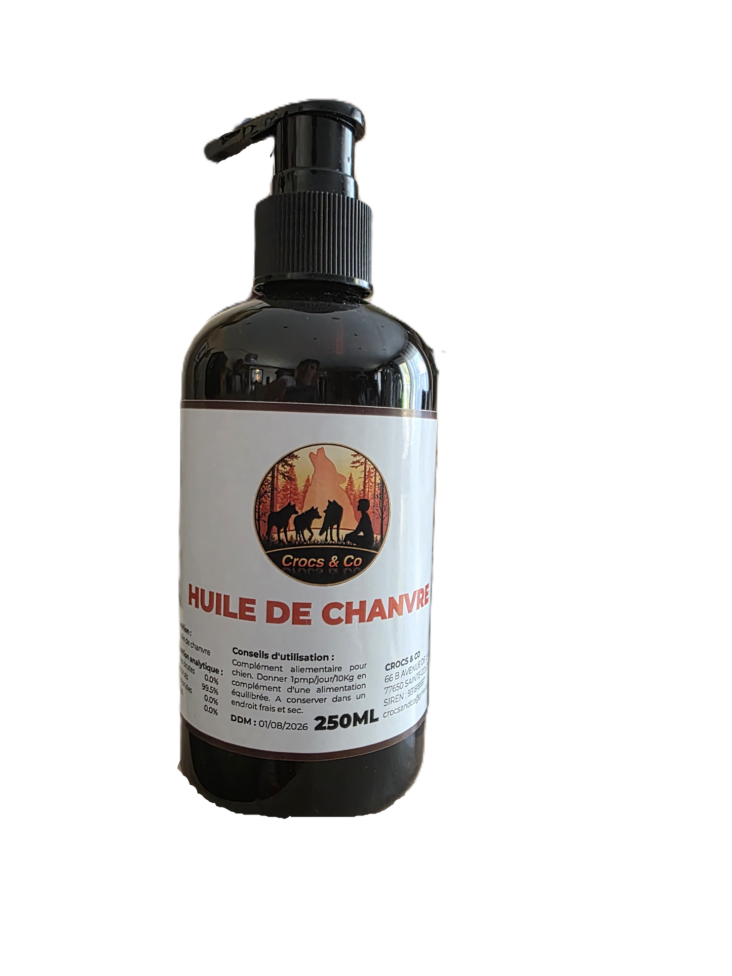 Huile de chanvre 250ml