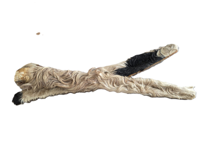 Peaux de bœuf 50cm Avec poils (lot de 2)