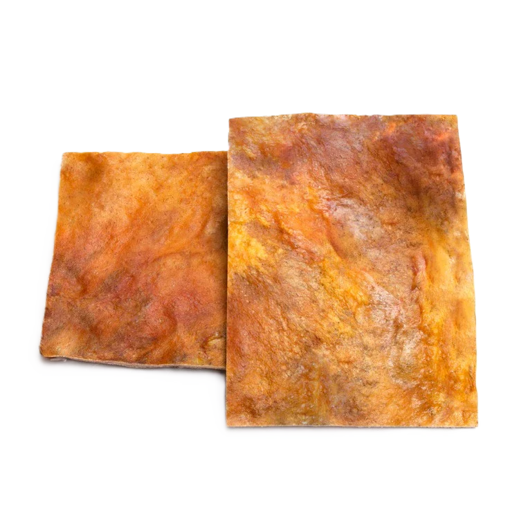 Plaques de peau de boeuf SANS poils